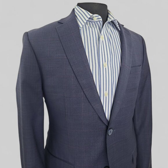 Original Penguin 2-Piece Suit | Blazer 40R | Pants Slim Fit W32xL32 - Picture 3 of 16